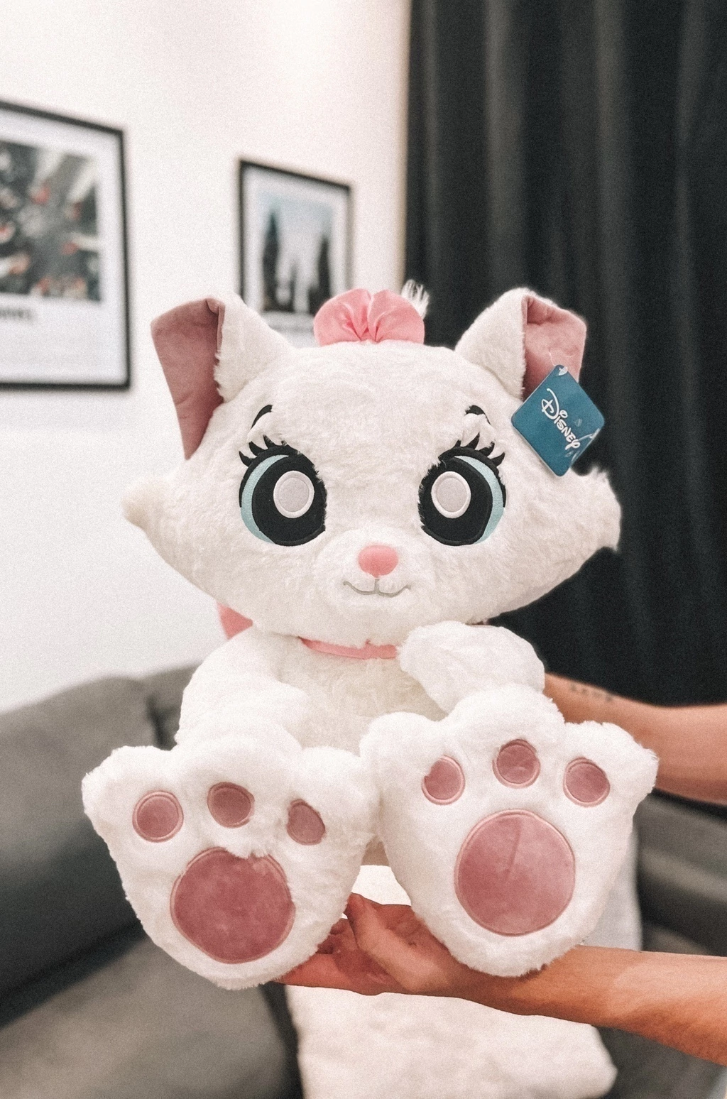 Pelúcia Gatinha Marie - Disney (30cm)